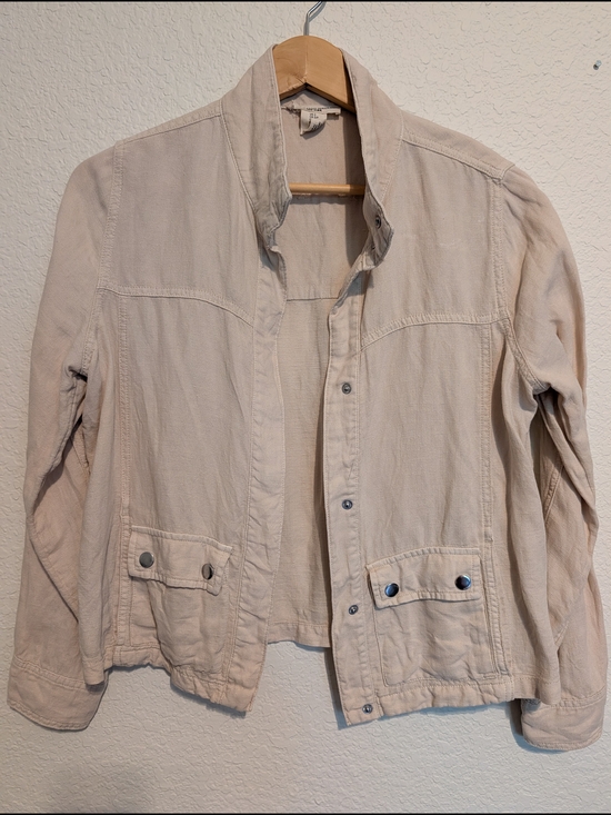 Christian Siriano Jackets & Blazers - Christian Siriano Light Beige Utility Jacket